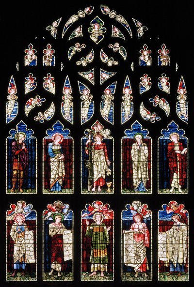 South Transept by Edward Burne Jones